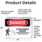 Signmission Safety Culture Sign, 7 in Width, Vinyl Decal, Rectangle OS-2PACK-DS-D-57-L-1848 - alternate 4